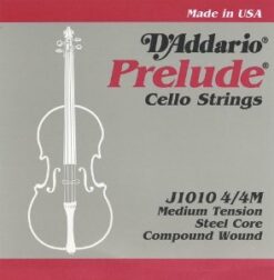D'Addario Prelude 4/4 Cello String Set Medium